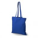 Tote bag personnalisé en coton bleu royal 140 gr 38x42 cm
