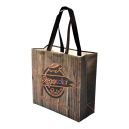 Sac cabas thermosoudé non pelliculé personnalisé format 39+20x35 cm 