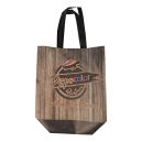 Sac cabas thermosoudé non pelliculé personnalisé format 39+20x35 cm 