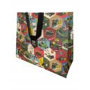 Sac cabas thermosoudé non pelliculé personnalisé format 44+20x35 cm 