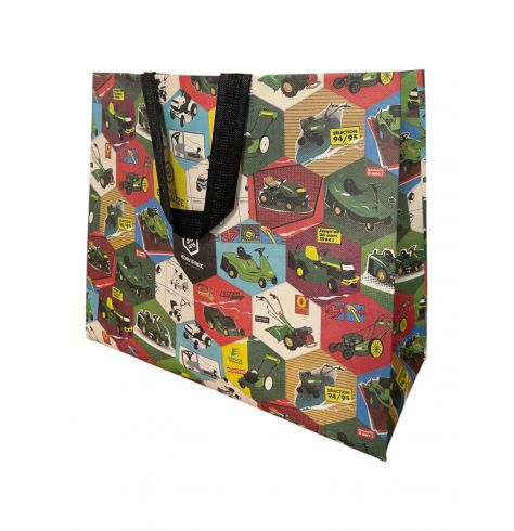 Sac cabas thermosoudé non pelliculé personnalisé format 44+20x35 cm 