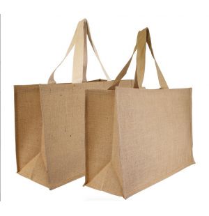 Sac en toile de jute grand format 2