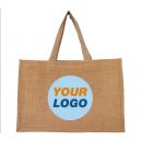 Sac en toile de jute grand format 2