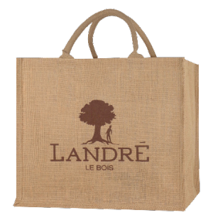 Sac en toile de jute grand format