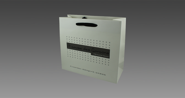 sac papier luxe A-CAUSE-DES-GARCONS