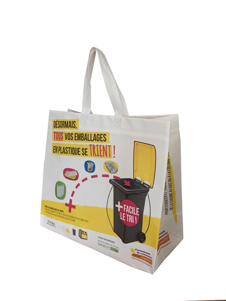 Sac précollecte thermosoudé recyclé